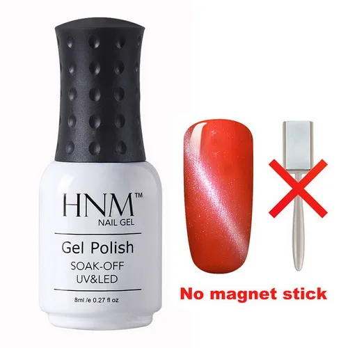 HNM 8 мл Лак для ногтей "Кошачьи Глаза" Nagellak Soak Off UV Nail Art Полуперманентная краска для тиснения гель лак Гибридный лак Lucky лак чернила - Цвет: 6555