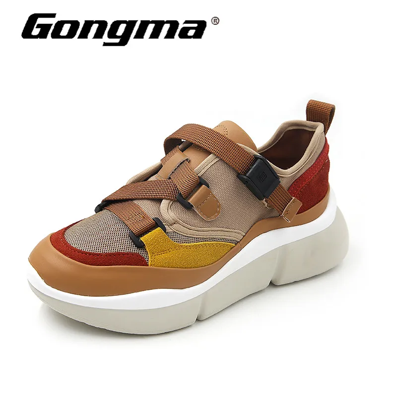 

Gongma New Design Walking Women Shoes Mesh Canvas Adult Sneaker Comfortable Hook Loop Sport Shoes Outdoor Trainers Footware 40
