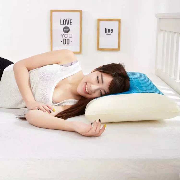 Пены памяти Белый кровать подушки Детские охлаждения комфорт моющиеся шейный позвонок защиты высокое качество
