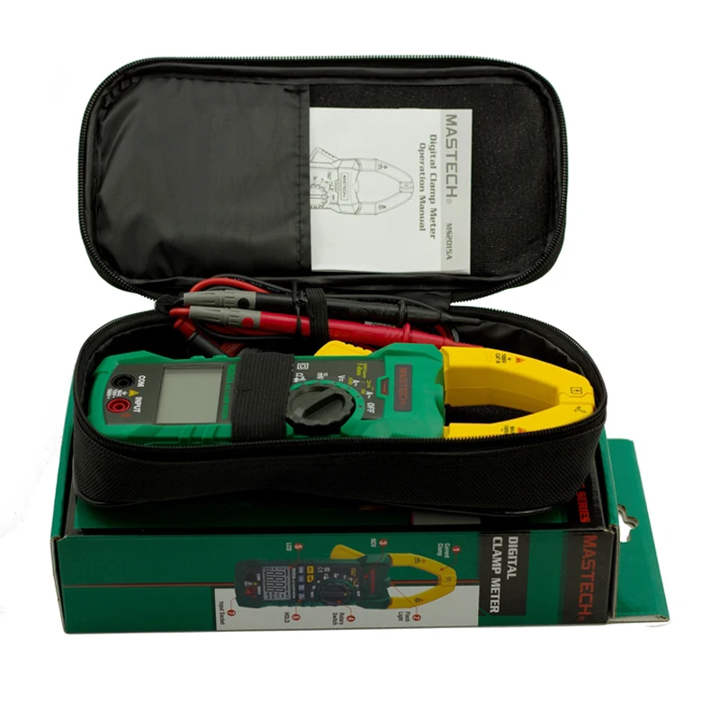 Mastech Ms2115a Digital Dc Ac Clamp Meters Multimeter True Rms Voltage Current Resistance Capacitance 1000a Tester - Clamp Meters - AliExpress
