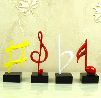 

Creative Musical Note Model Handmade Resin Music Staff Craft Souvenir Ornament Accessories for Home Decor and Art Collection