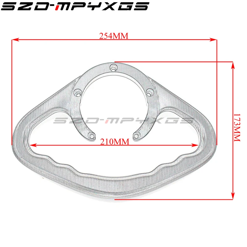 Для KAWASAKI Z750 Z 750 Z750S 2007 2012 мотоцикл ручка для пассажира ручки рукоятки бак