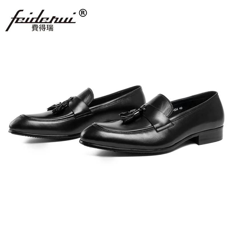 rot Herren Schwarzes Bequeme Marke Echtem Halbschuhe Mann Heiße Dk17 Quasten Freizeitschuhe Büro Luxus Leder Aus wein Verkäufe Wohnungen Business Designer 7qx4H0wT