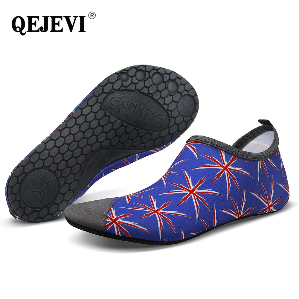 QEJEVI Aqua пляжная обувь для мужчин и женщин летняя плавания прохладная влажных рек