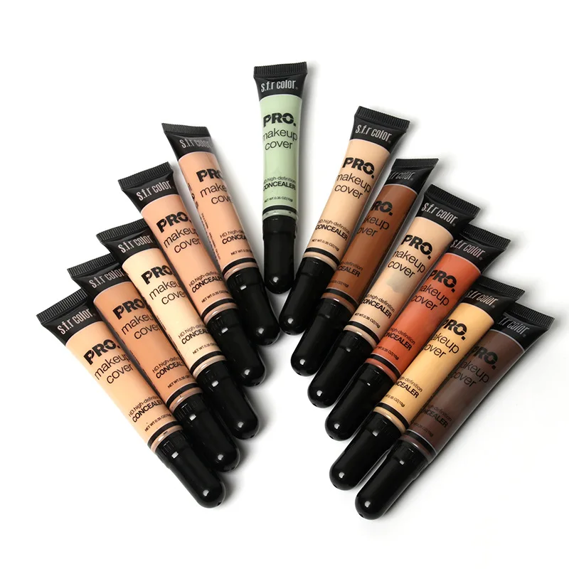 Face Make Up Concealer Corretivo Acne contour palette Makeup Contouring Foundation Waterproof Full Cover Dark Circles Cream