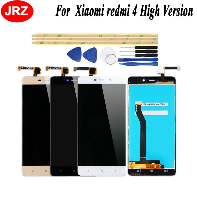 JRZ For Xiaomi redmi 4 Pro LCD Display + Touch screen Digitizer Assembly Replacement for Redmi Prime+Tools (3GB 32GB ) | Мобильные