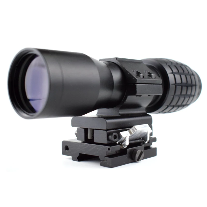 

Tactical 4X Magnifier Sight Hunting Optics Scopes Hunting Shooting Airsoft Riflescope For 20mm Picatinny Rail