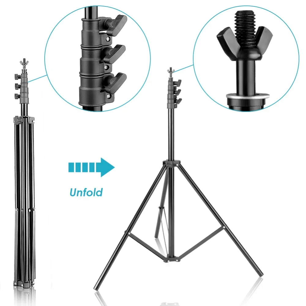 Neewer 6.5x9.8ft/2x3 м фоновая стойка фоновая Система поддержки с 6x9ft/1,8x2,8 м муслиновые фоновые зажимы и сумка для переноски