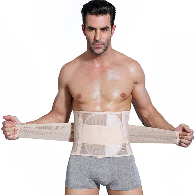 

Waist Belt for Men Male New Abdomen Fat Burning Girdle Belly Body Sculpting Shaper corset Cummerbund Tummy Slimming Belt