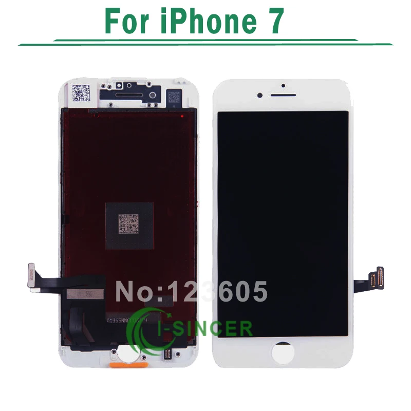 

Black White No Dead Pixel LCD For iPhone 7 LCD Display With Touch Screen Digitizer Assembly For iPhone 7 Plus Free Shipping