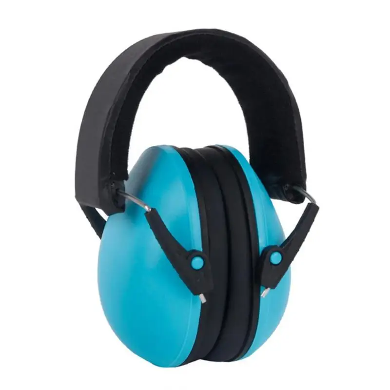 Детские наушники звукоизоляция шумоподавление безопасность слуха Спящая звукоизоляция защита младенцев Спящая защита для ушей - Цвет: Синий