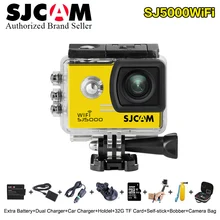 Original SJCAM sj5000 Wifi 2.0 LCD Screen NTK96655 Action Camera mini SJ CAM 5000 wifi 30m Waterproof Mini plus Sport DV cam