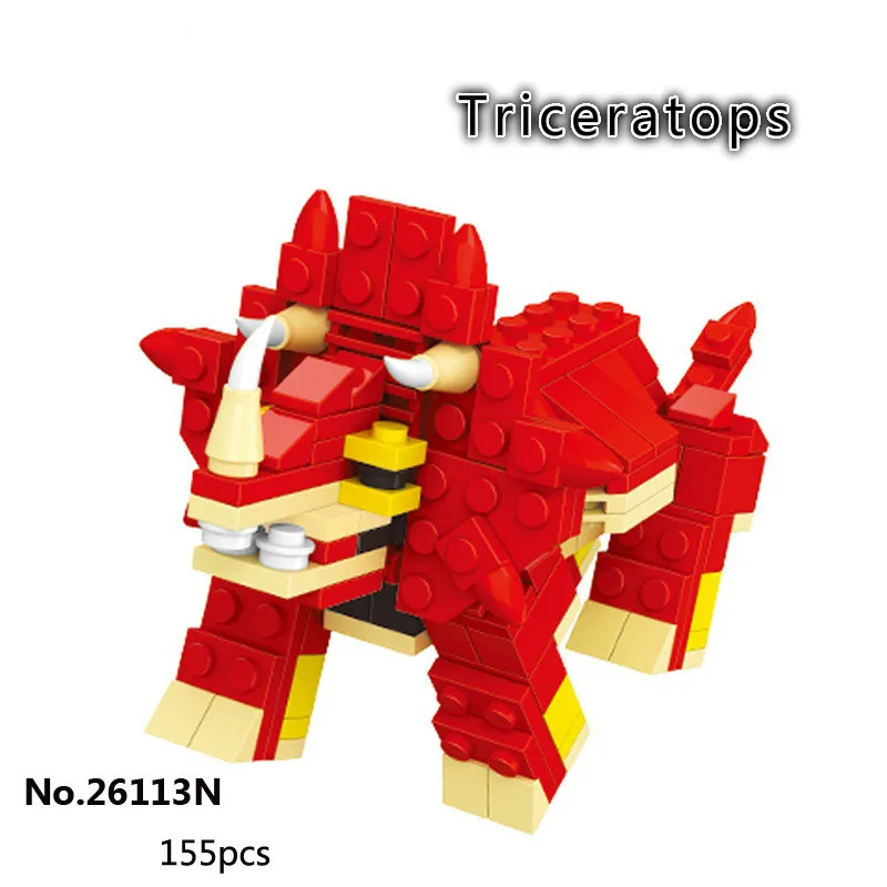 

Multi Dinosaur Park Model Mini Building Block for Brain Trainer Eudcational Toy