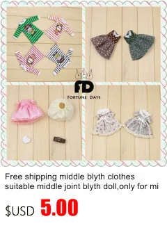 20cm doll Middle Blyth Doll Bear suit lovely suit for middle doll middle blyth