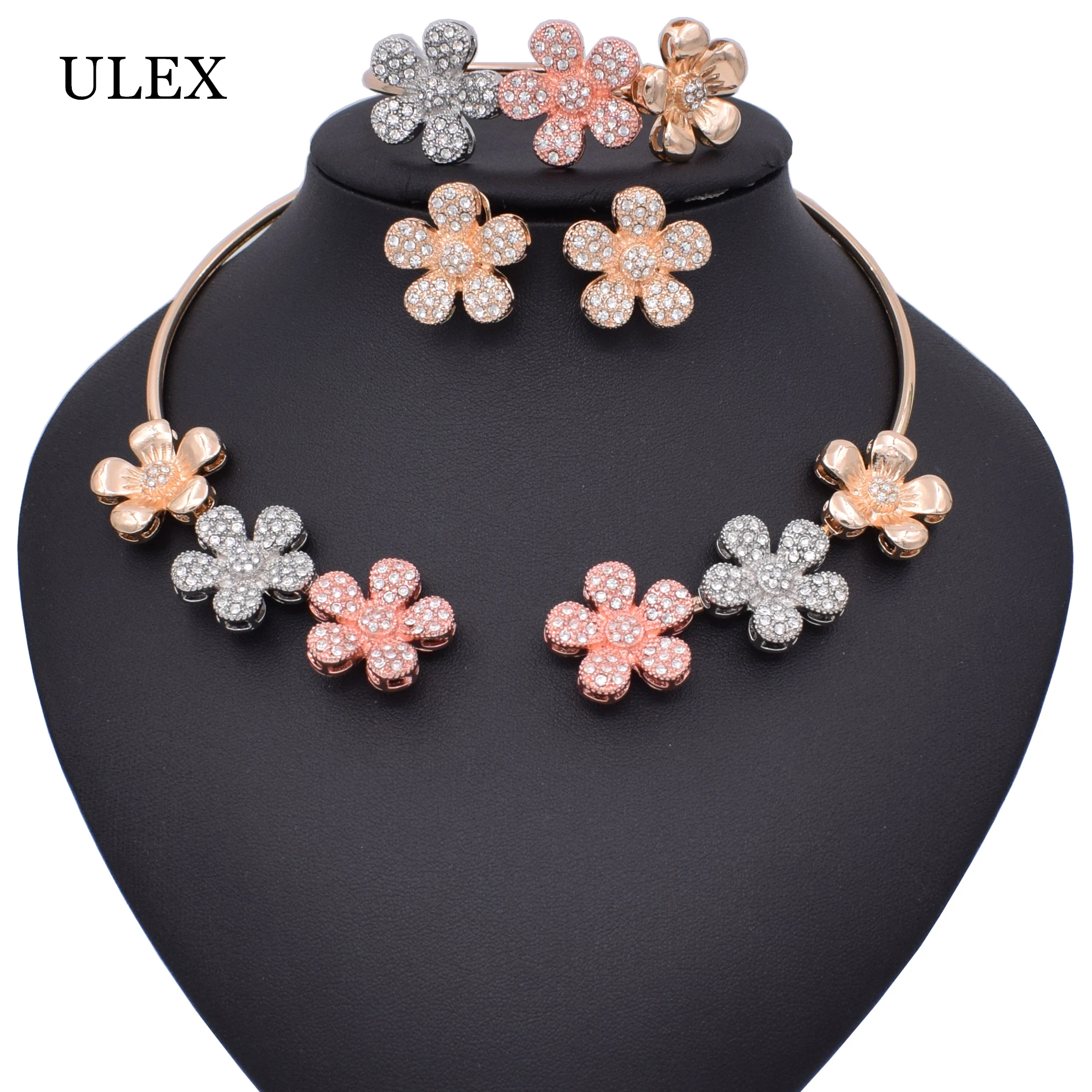 

Dubai Silver/gold color Jewelry Sets Costume Design Brand Nigerian Wedding Jewelry Set Fashion African Beads Jewelry Sets Women