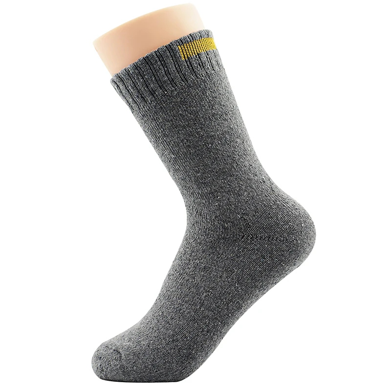 AZUE 5 пар утолщенных зимних носков дышащие шерстяные носки с милым рисунком медведя теплые носки для мужчин и женщин
