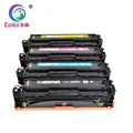 ColorInk 540A toner patrone CB540A CB541A CB542A CB543A für HP Farbe LaserJet CP1215 CP1515n CP1518ni CM1312 drucker|Toner-Patronen| -