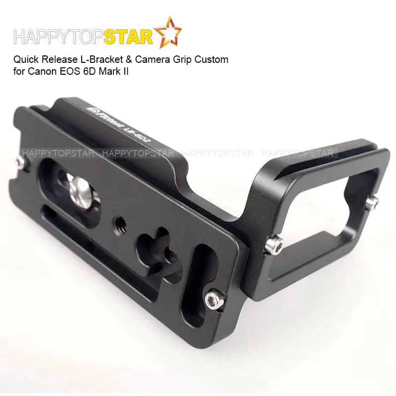 Metal QR Quick Release L-Bracket Camera Holder Mount Grip Custom