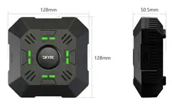 SKYRC E4Q зарядное устройство Быстрая зарядка 4 канала DC мульти зарядное устройство 5A 2-4S LiPo для DJI батарея Xiaomi Drone