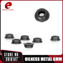 6 шт./набор Element Airsoft OILNESS METAL 6 мм подходит для 6 мм AEG Коробка передач IN0202