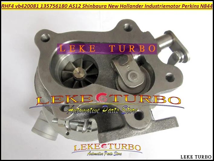 Turbocharger For SHIBAURA New Hollander Industriemotor For Perkins Agricultural N844L RHF4 VB420081 13575-6180 135756180 AS12 (3)