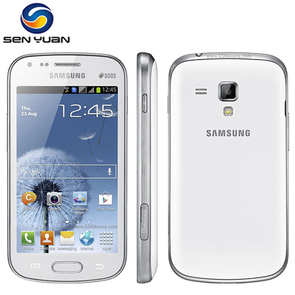 Цена за Оригинальный Разблокирована Samsung Galaxy S Duos S7562 Мобильный Телефон 4.0 ''Экран 3 Г, WIFI, GPS 5MP 4 ГБ Dual Sim Сотовый телефон Цена за Оригинальный Разблокирована Samsung Galaxy S Duos S7562 Мобильный Телефон 4.0 ''Экран 3 Г, WIFI, GPS 5MP 4 ГБ Dual Sim Сотовый телефон