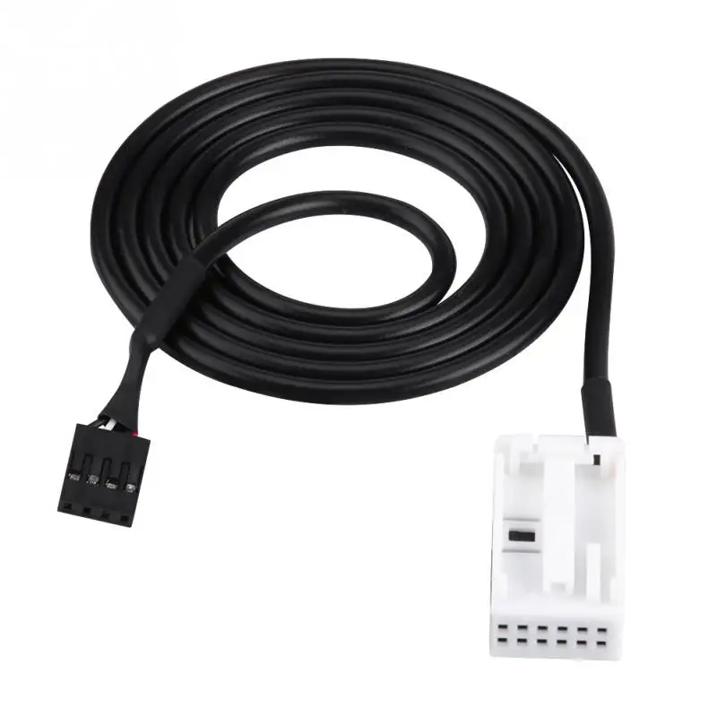 Автомобильный USB аудио AUX вход розетка переключатель кабель для RCD310 VW Golf/GTI/R MK5 MK6