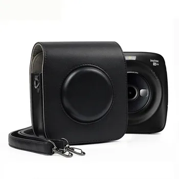 

For FUJIFILM Instax SQUARE SQ20 SQ10 Camera Bag Case PU Leather Vintage Shoulder Strap Pouch Camera Protection Carry Cover