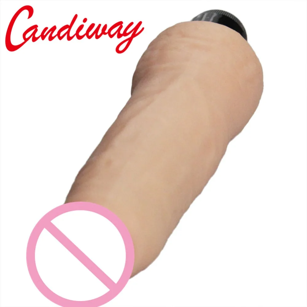 Huge font b Dildo b font Vibrator NightLife silicone Powerful Penis masturbation Vibrating Sex Toys For