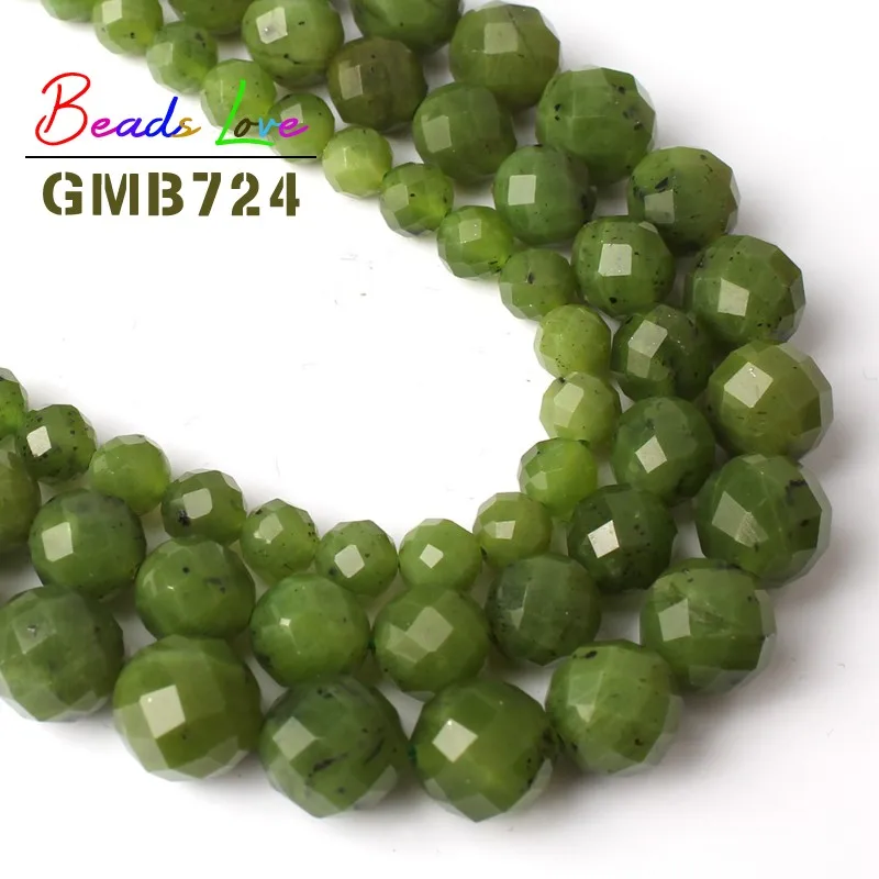 Rondelle Spacer Faceted Jewelry Finding 8mm Jade Stones Gemstone Loose Beads