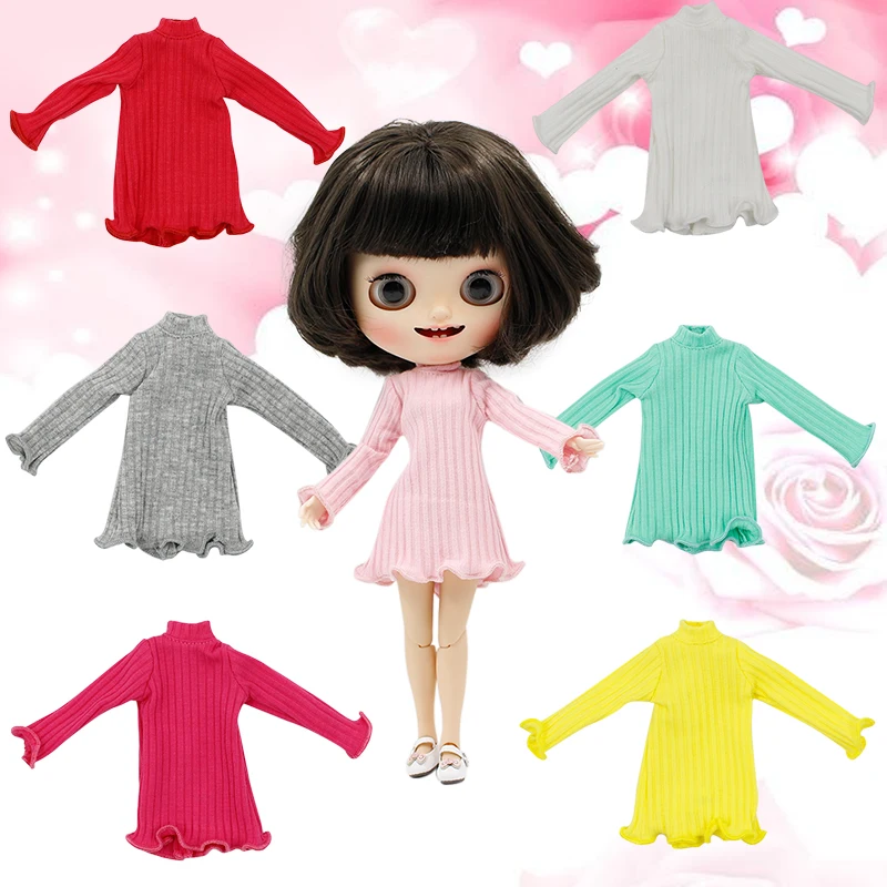 Neo Blythe Doll Long Sleeve High Neck 3
