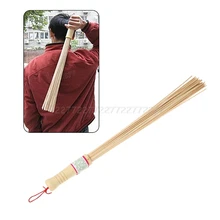 Натуральные Бамбуковые Pat фитнес-палочки высокого качества деревянная ручка массажа тела A01 19 Прямая поставка