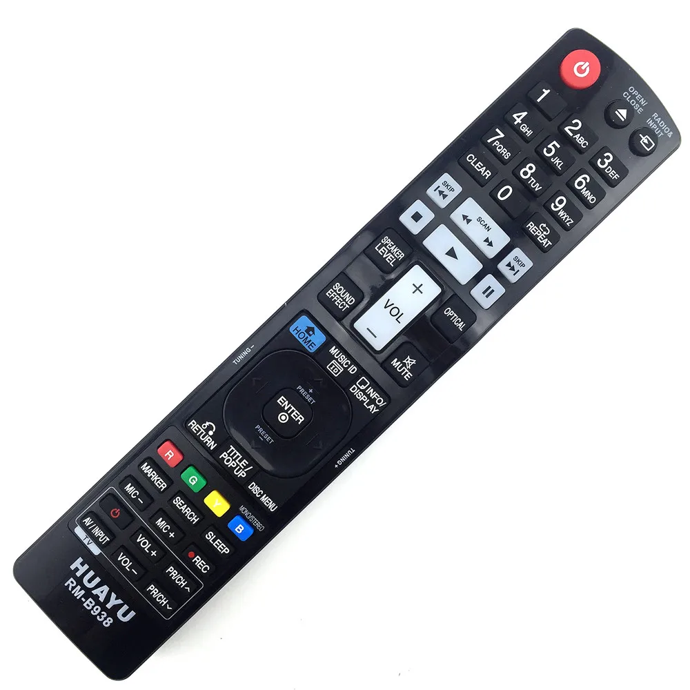 Пульт дистанционного управления подходит для Lg Blu Ray DVD Радио AUX ТВ тюнер плеер