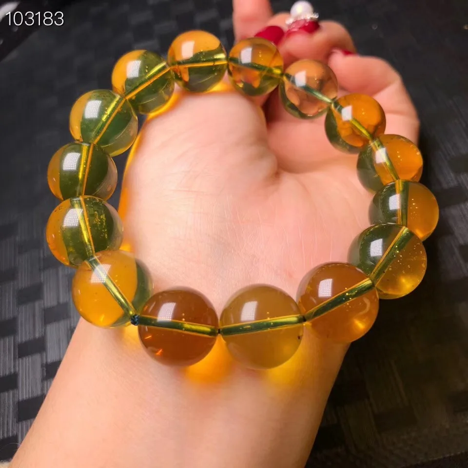 Natural Blue Amber Bracelets (2)