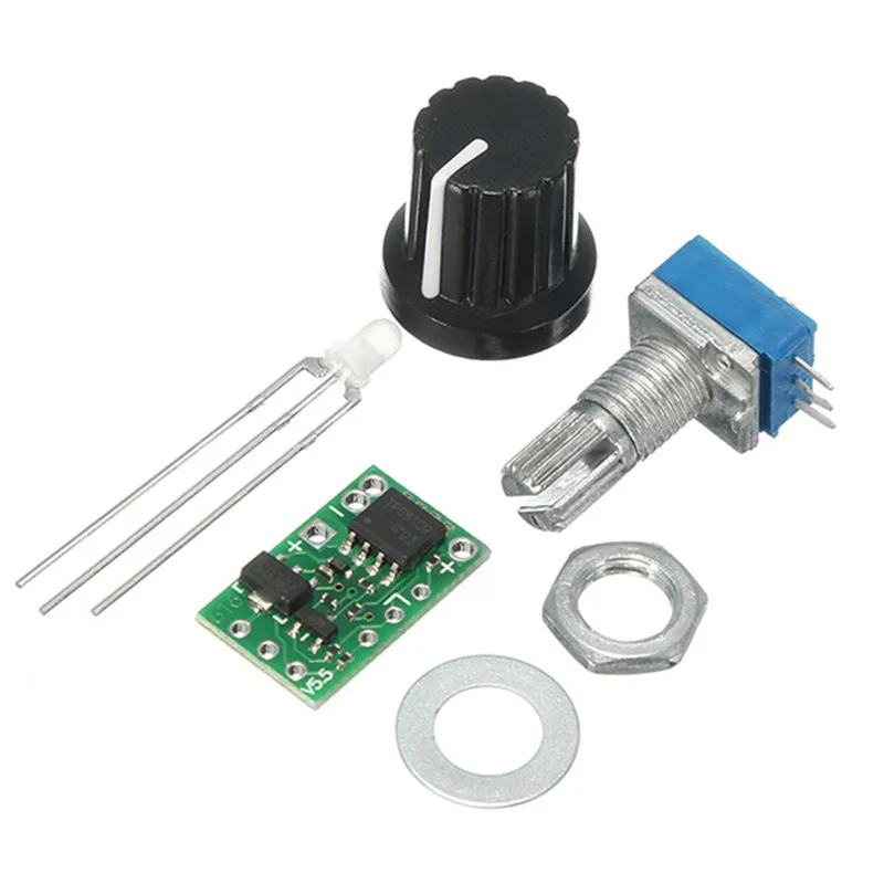 

616dev V5.5 DC 12-24V Mini Temperature Control Board LED DIY for T12 Soldering Iron Station
