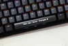 Novelty Shine Through Keycaps ABS Etched, Shine-Through fallout war never changes black red custom mechanical keyboard spacebar ► Photo 2/3