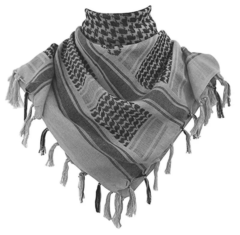Arab Scarf Shemagh Tactical Balaclava Hiking Scarves Turban Head Wrap Neck Face Mask Outdoor Camping Equipment Headband Headwear (18)