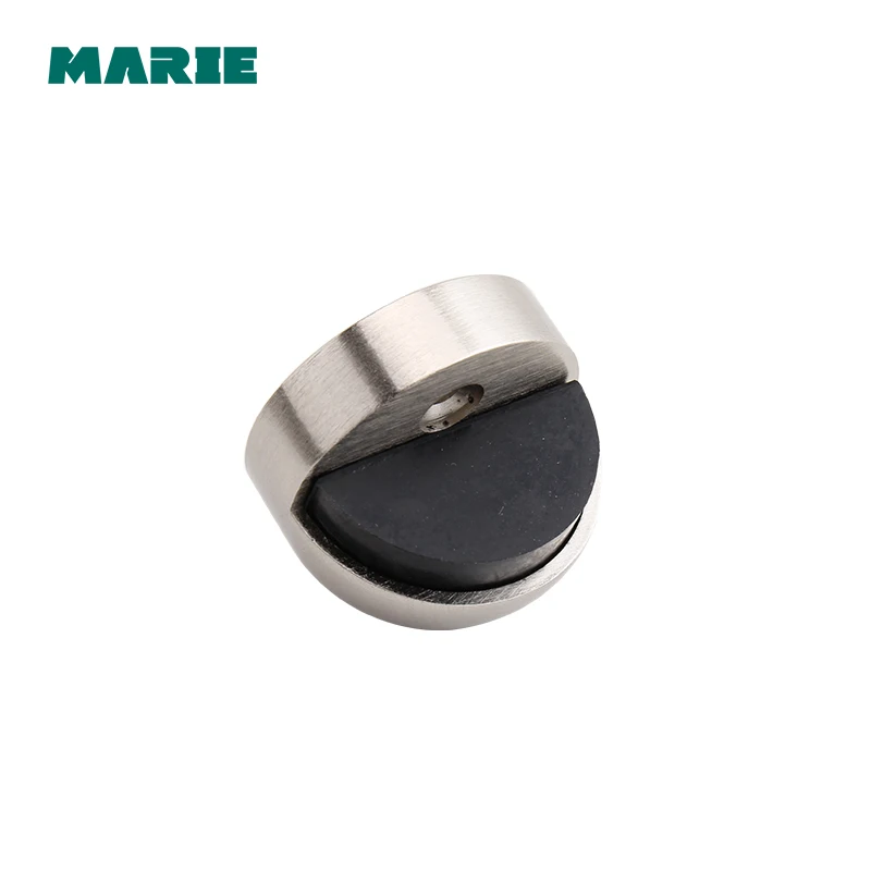 DS003 zinc alloy Door Stopper Holder Toilet Glass Door Hidden Doorstop Furniture Hardware