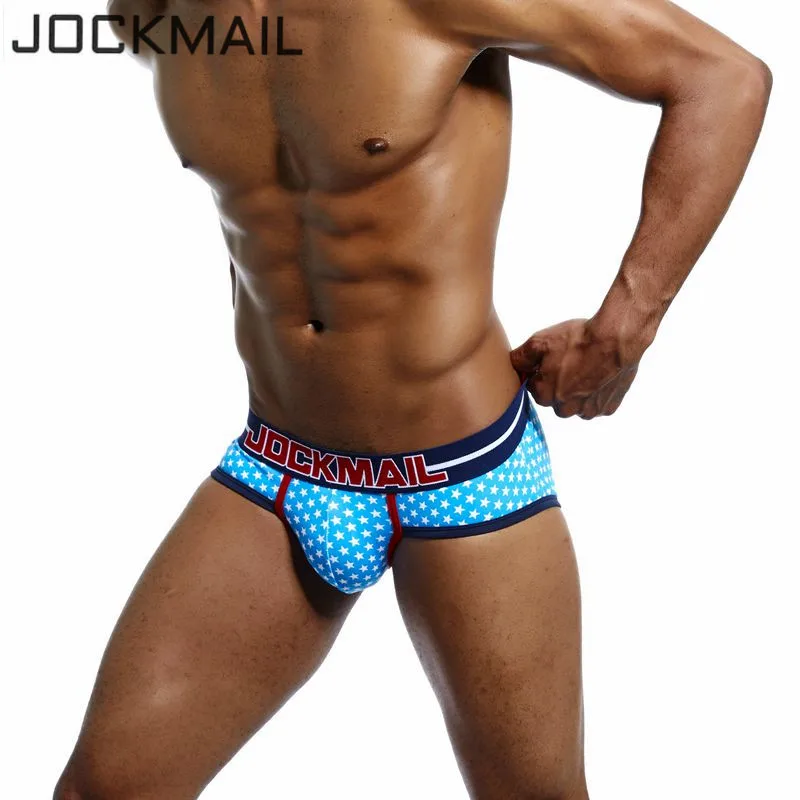 Трусы брифы JOCKMAIL мужские из хлопчатобумажной ткани Брендовое нижнее белье