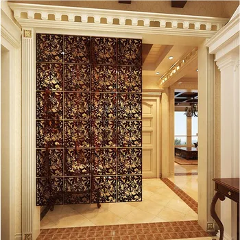

Folding screen Wall panels Hanging Screens Openwork grilles backdrop stickers Hanging Screens