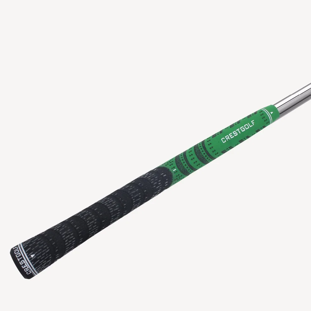 Crestgolf 10pcs/Pack Midsize 60R Carbon Yarn Anti-skid Golf Irons Grips Golf Club Grips 6 Colors Available