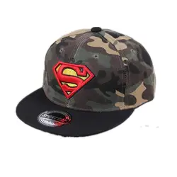 2018 новый бренд дети Супермен Snapback Шапки Бейсбол Кепки мальчиков и девочек модная детская хип-хоп Кепки s детские Casquette Hat