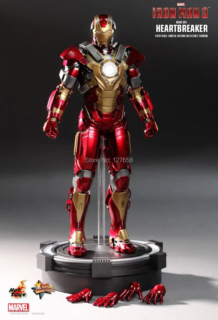 HT Hottoys 1/6 MMS212 Heartbreaker MK17 Железный человек 3(Mark XVII) Ограниченная серия Коллекционная фигурка