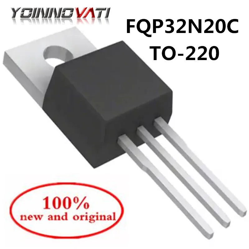 FQP32N20C FQP32N20 TO-220 MOS трубчатый полевой эффект транзистор 32A 200 в 100% новый и