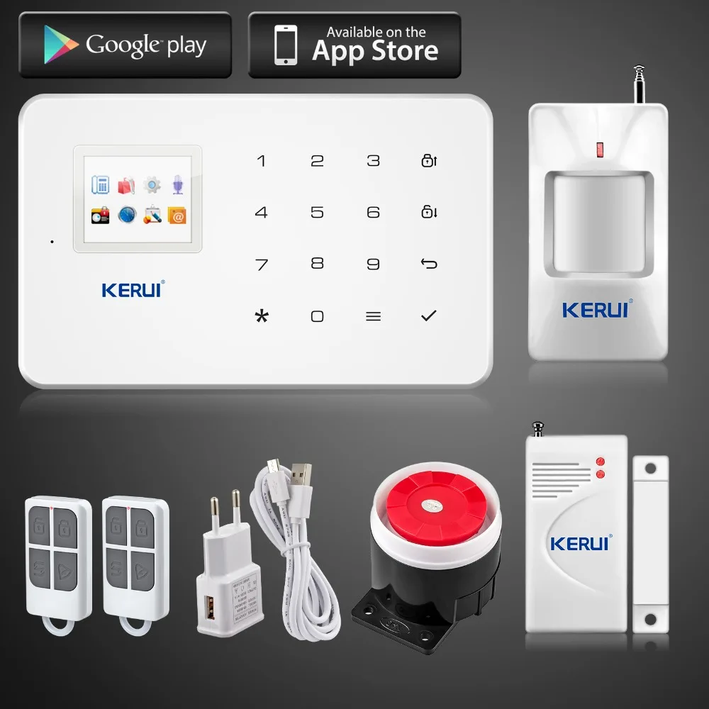 Сигнализация kerui gsm инструкция