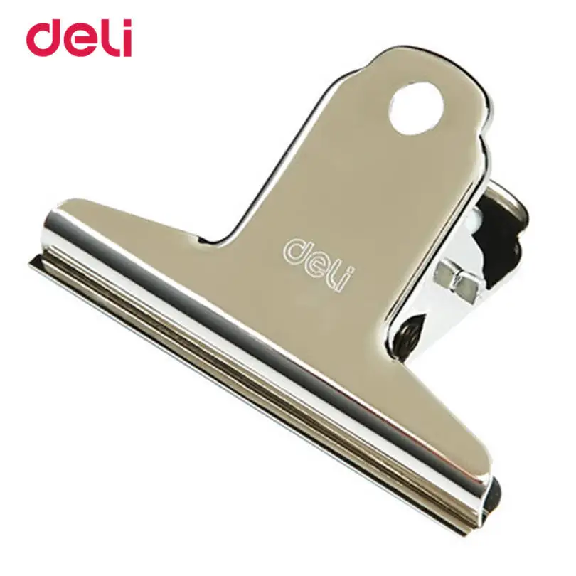 Зажимы для бумаги 30 мм 4 шт. в наборе|paper clip set|clip steelclip office |