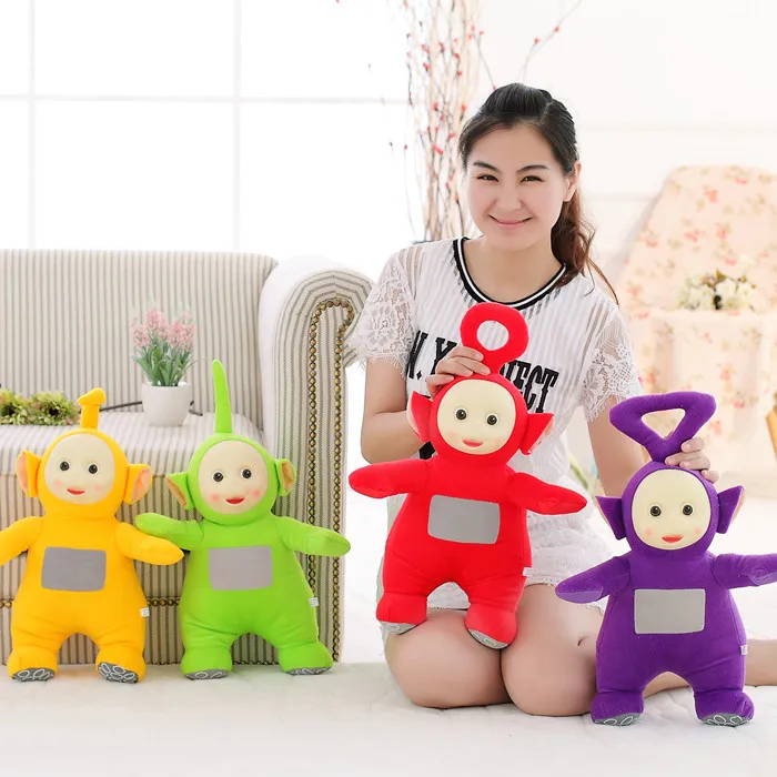 4pcs/set 25CM 2019 Toys & Hobbies Stuffed Dolls Teletubbies Vivid Dolls High Quality Hot Selling Plush Toys