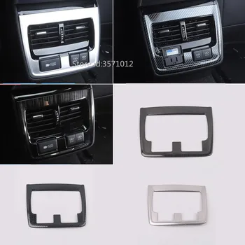 

Car Garnish Trim Stainless Steel Rear Back Tail Air Conditioning Outlet Vent Lamp 1pcs For Toyota Avalon XX50 2018 2019 2020