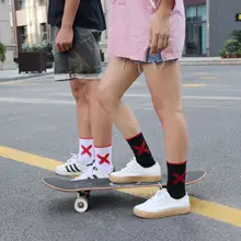 Мужские и wo мужские носки в европейском и американском стиле, носки в стиле хип-хоп, носки для скейтборда, носки для уличных танцев, высокие носки в стиле Харадзюку