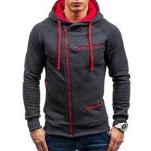 Hoodie Men Tracksuit 2019 Streetwear Drawstring Pocket Hooded Sweatshirt Long Sleeve Zip Slim Coat Male Jacket Hoodie Men Tracksuit 2019 Streetwear Drawstring Pocket Hooded Sweatshirt Long Sleeve Zip Slim Coat Male Jacket